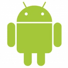 The Android OS Logo.